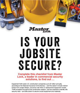 Is your jobsite secure?